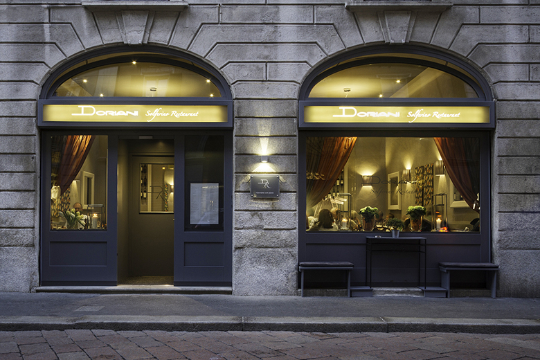 Doriani Solferino Restaurant, the facade
