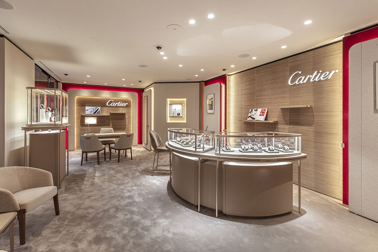 Espace Cartier at Pisa Orologeria Flagship Store