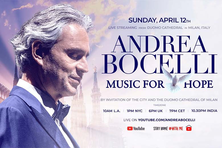 Andrea Bocelli, Music for Hope