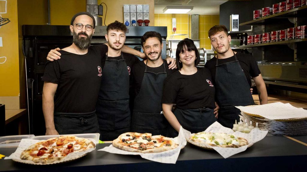 Pizza artisans at Mercato Centrale Milano