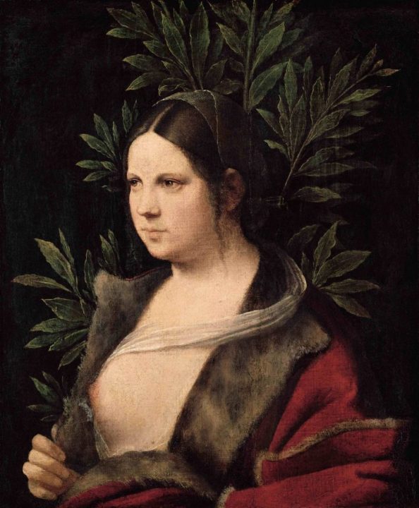 GIORGIONE, Laura (1506), Vienna, Kunsthistorisches Museum
